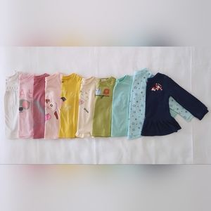 10 LS shirts bundle - Size 2T